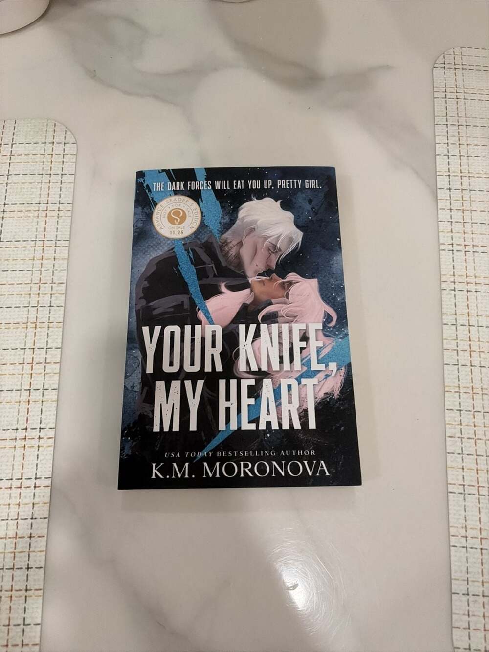Bloom Books Your Knife, My Heart K.M. Moronova Advance Reader's Edition
